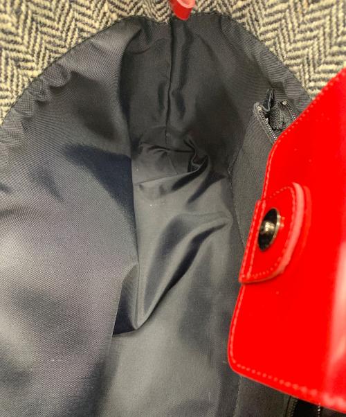 BALENCIAGA（バレンシアガ）BALENCIAGA (バレンシアガ) ハンドバッグ レッドの古着・服飾アイテム