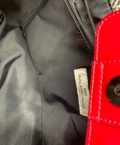 BALENCIAGA（バレンシアガ）BALENCIAGA (バレンシアガ) ハンドバッグ レッドの古着・服飾アイテム