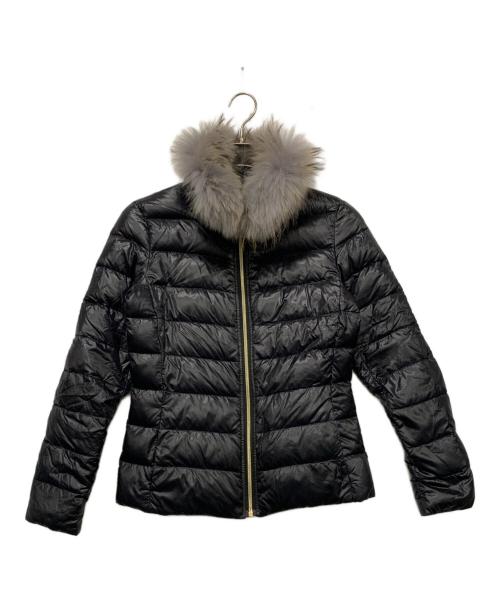 HERNO（ヘルノ）HERNO (ヘルノ) リバーシブルダウンジャケット ネイビー×カーキ×ブラック サイズ:SIZE 42の古着・服飾アイテム