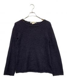 COMME des GARCONS（コムデギャルソン）の古着「薄手ニット」｜ネイビー