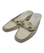 PRADAプラダ）の古着「ドライビングシューズ」｜ホワイト