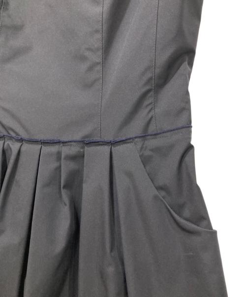 FOXEY NEWYORK（フォクシーニューヨーク）FOXEY NEWYORK (フォクシーニューヨーク) FOXEY NEWYORK　ノースリーブワンピース ブラック サイズ:38の古着・服飾アイテム