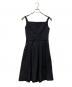 FOXEY NEWYORK (フォクシーニューヨーク) FOXEY NEWYORK　ノースリーブワンピース ブラック サイズ:38：6000円