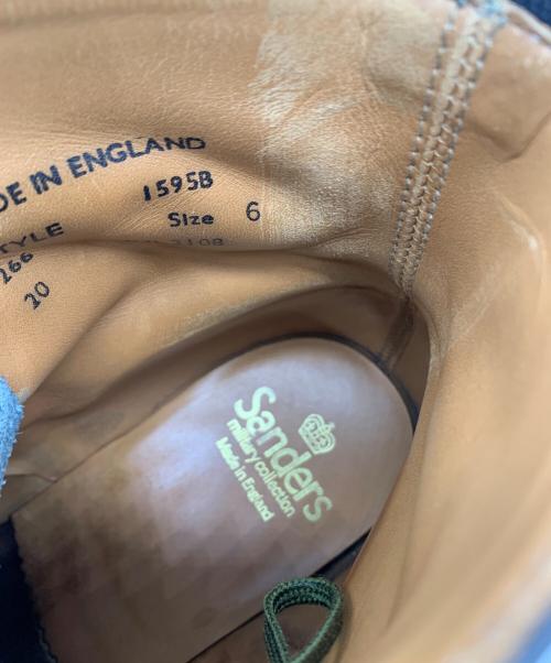 SANDERS（サンダース）SANDERS (サンダース) MILITARY DERBY BOOT ブラック サイズ:SIZE 6の古着・服飾アイテム