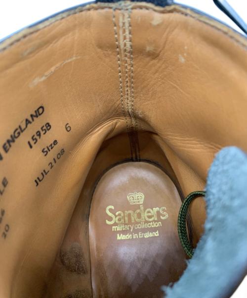 SANDERS（サンダース）SANDERS (サンダース) MILITARY DERBY BOOT ブラック サイズ:SIZE 6の古着・服飾アイテム
