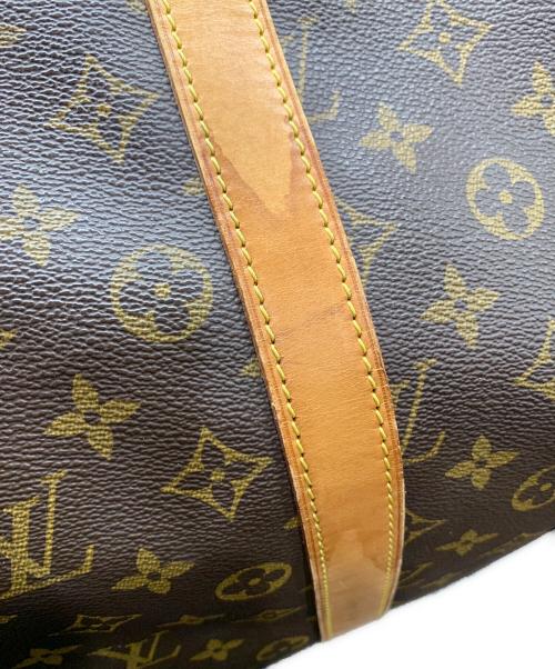 LOUIS VUITTON（ルイ ヴィトン）LOUIS VUITTON (ルイ ヴィトン) モノグラム　キーポル・バンドリエール55 ブラウンの古着・服飾アイテム