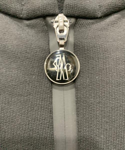 MONCLER（モンクレール）MONCLER (モンクレール) MAGLIA CARDIGAN C/CAPPUCCIO ブラック サイズ:Mサイズの古着・服飾アイテム