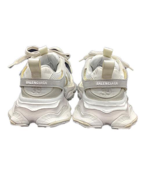 BALENCIAGA（バレンシアガ）BALENCIAGA (バレンシアガ) カーゴスニーカー ホワイト×グレー サイズ:26の古着・服飾アイテム