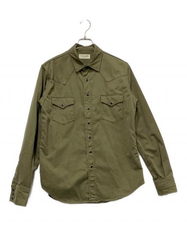 saint laurent PARIS ウェスタンシャツ　　サイズXS 中古・古着通販】Saint Laurent Paris (サンローランパリ) ウエスタン