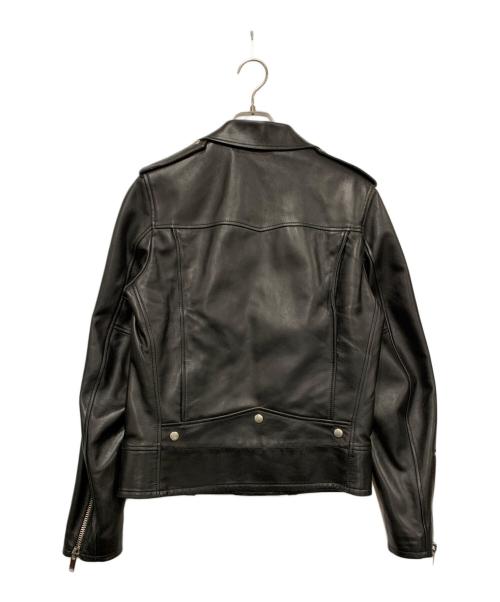 Saint Laurent Paris（サンローランパリ）Saint Laurent Paris (サンローランパリ) ライダースジャケット ブラック サイズ:SIZE 46の古着・服飾アイテム