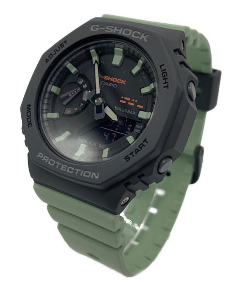 CASIO（カシオ）CASIO (カシオ) G-SHOCK　ペアウォッチ グリーン×グレーの古着・服飾アイテム