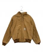 CarHarttカーハート）の古着「アクティブジャケット　エドウィン」｜ブラウン