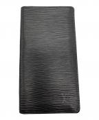 LOUIS VUITTONルイ ヴィトン）の古着「エピ　ポルト・カルト・クレディ」｜ブラック