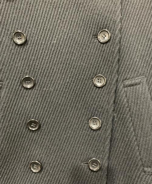tricot COMME des GARCONS（トリココムデギャルソン）tricot COMME des GARCONS (トリココムデギャルソン) ダブルブレストコート ブラック サイズ:Mサイズの古着・服飾アイテム