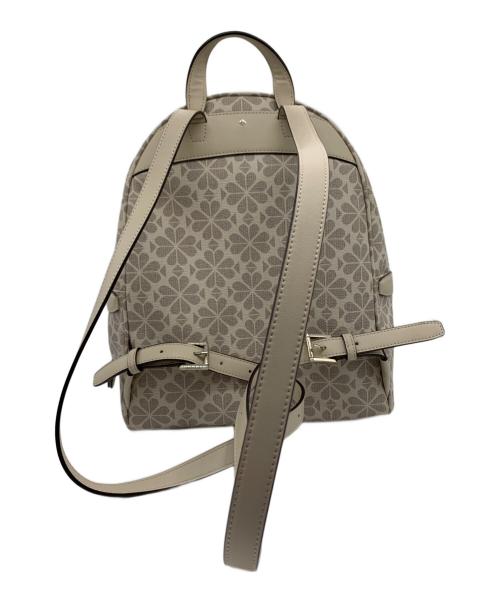Kate Spade（ケイトスペード）Kate Spade (ケイトスペード) リュック ベージュ×グレーの古着・服飾アイテム