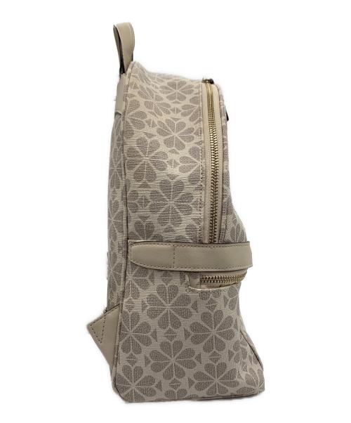 Kate Spade（ケイトスペード）Kate Spade (ケイトスペード) リュック ベージュ×グレーの古着・服飾アイテム