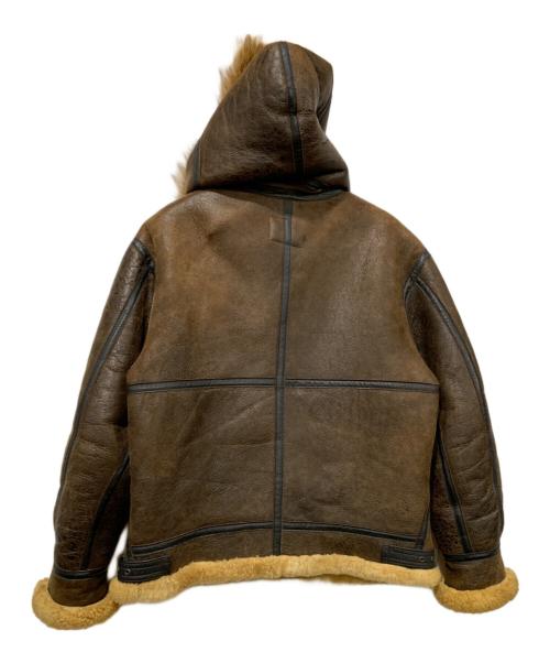 Wind Armor（ウィンドアーマー）Wind Armor (ウィンドアーマー) B-3 ムートン フライトジャケット ブラウン サイズ:Mサイズの古着・服飾アイテム