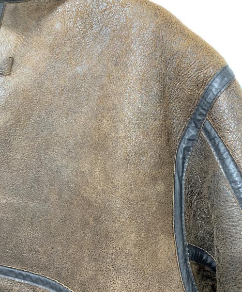 Wind Armor（ウィンドアーマー）Wind Armor (ウィンドアーマー) B-3 ムートン フライトジャケット ブラウン サイズ:Mサイズの古着・服飾アイテム