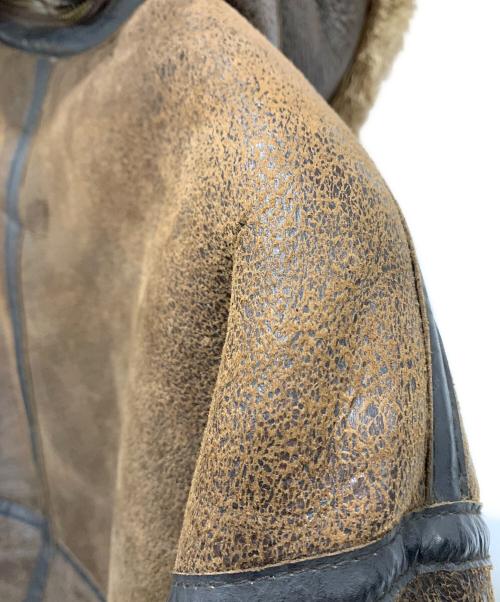 Wind Armor（ウィンドアーマー）Wind Armor (ウィンドアーマー) B-3 ムートン フライトジャケット ブラウン サイズ:Mサイズの古着・服飾アイテム