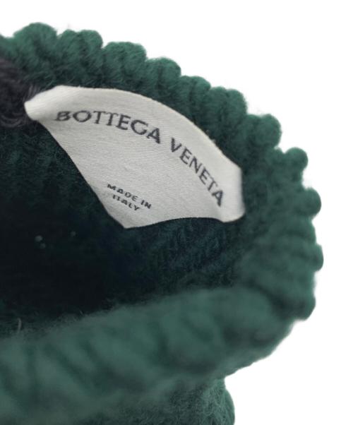 BOTTEGA VENETA（ボッテガベネタ）BOTTEGA VENETA (ボッテガベネタ) ニット手袋 グリーンの古着・服飾アイテム