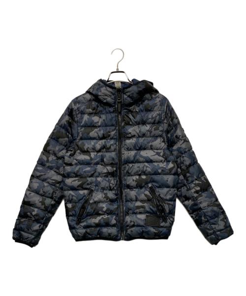 COACH（コーチ）COACH (コーチ) リバーシブルダウンジャケット ネイビー サイズ:XSサイズの古着・服飾アイテム