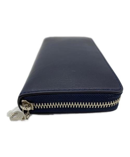 BAGGY PORT（バギーポート）BAGGY PORT (バギーポート) ラウンドファスナー長財布 ネイビーの古着・服飾アイテム