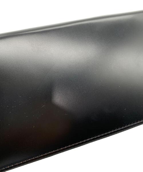 PRARE（プレリー）PRARE (プレリー) ラウンドファスナー長財布 CORDOVAN1957 ブラックの古着・服飾アイテム
