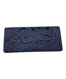 BAGGY PORT（バギーポート）の古着「ペイズリー　長財布」｜ネイビー