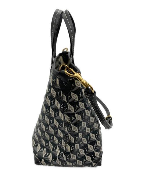 ANYA HINDMARCH（アニヤ・ハインドマーチ）ANYA HINDMARCH (アニヤ・ハインドマーチ) i am a plastic bag グリーン×グレーの古着・服飾アイテム