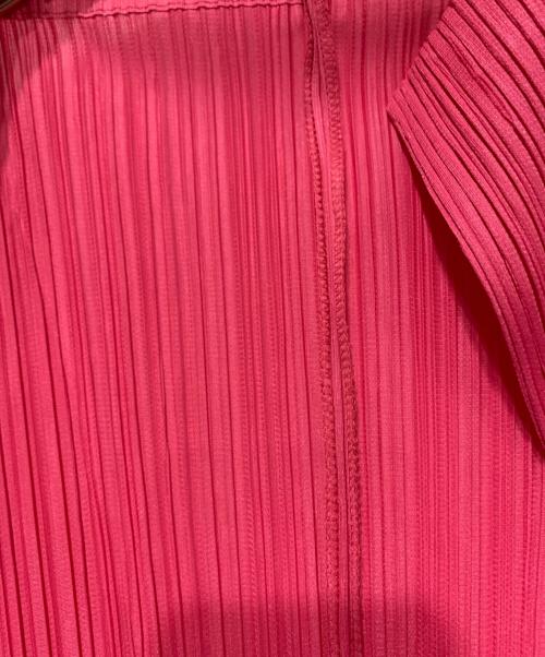 PLEATS PLEASE（プリーツプリーズ）PLEATS PLEASE (プリーツプリーズ) 半袖ワンピース ショッキングピンク サイズ:SIZE 5の古着・服飾アイテム