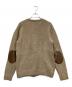 Needles (ニードルズ) MOHEAR MIX ELBOW PATCH CARDIGAN ベージュ サイズ:Mサイズ：15000円
