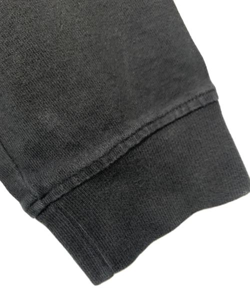 stussy（ステューシー）stussy (ステューシー) ラガーシャツ ブラック×パープル サイズ:SIZE XLの古着・服飾アイテム
