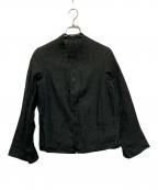 ANATOMICAアナトミカ）の古着「ドルマンリネンジャケット」｜ブラック