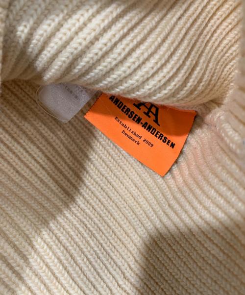 ANDERSEN-ANDERSEN（アンデルセン アンデルセン）ANDERSEN-ANDERSEN (アンデルセン アンデルセン) 厚手ニット ベージュ サイズ:XSサイズの古着・服飾アイテム