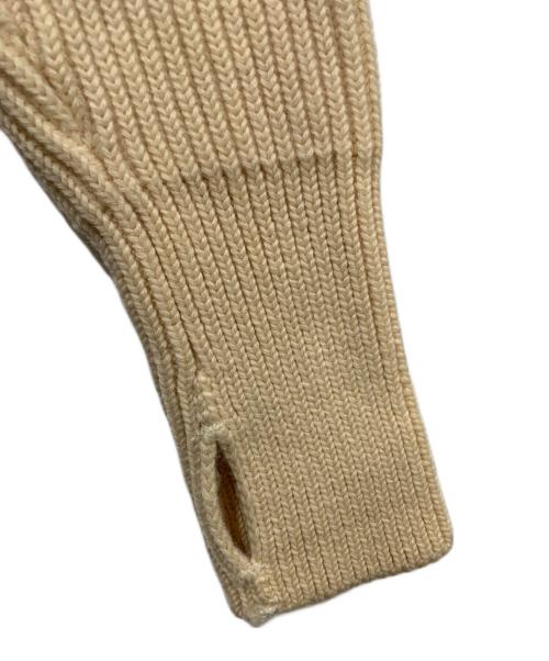 ANDERSEN-ANDERSEN（アンデルセン アンデルセン）ANDERSEN-ANDERSEN (アンデルセン アンデルセン) 厚手ニット ベージュ サイズ:XSサイズの古着・服飾アイテム