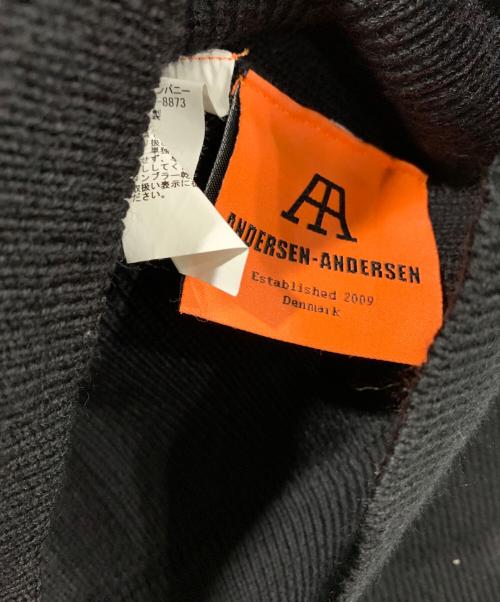 ANDERSEN-ANDERSEN（アンデルセン アンデルセン）ANDERSEN-ANDERSEN (アンデルセン アンデルセン) 厚手ニット ブラック サイズ:XSサイズの古着・服飾アイテム
