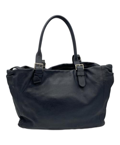 Felisi（フェリージ）Felisi (フェリージ) レザートートバッグ ネイビーの古着・服飾アイテム