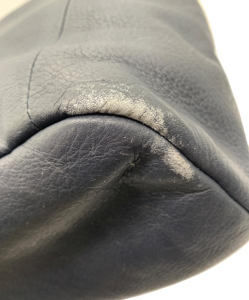 Felisi（フェリージ）Felisi (フェリージ) レザートートバッグ ネイビーの古着・服飾アイテム