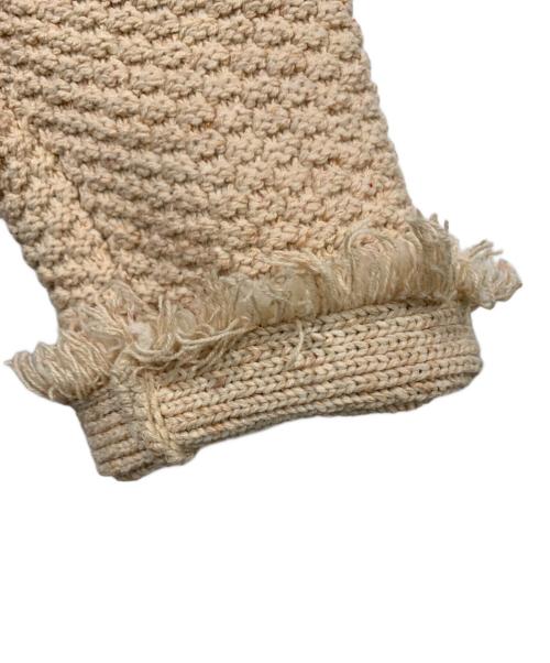 Whim Gazette（ウィムガゼット）Whim Gazette (ウィムガゼット) TWEEDYニットジャケット ピンク サイズ:FREEの古着・服飾アイテム