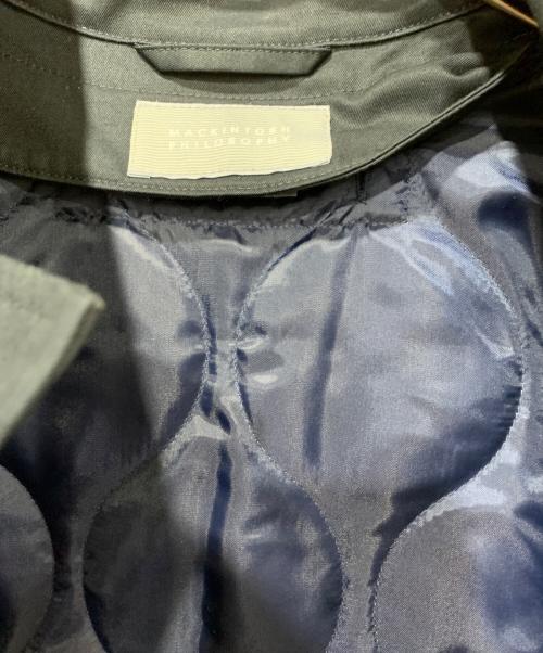 MACKINTOSH PHILOSOPHY（マッキントッシュ フィロソフィー）MACKINTOSH PHILOSOPHY (マッキントッシュ フィロソフィー) ライナー付ステンカラーコート ネイビー サイズ:SIZE 5の古着・服飾アイテム