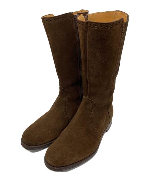 Tricker's（トリッカーズ）Tricker's (トリッカーズ) ミドルブーツ ブラウン サイズ:23.5cmの古着・服飾アイテム