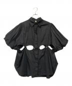Sea Room lynnシールームリン）の古着「半袖シャツ」｜ブラック