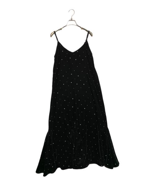 Couture d'adam（クチュールドアダム）Couture d'adam (クチュールドアダム) キャミソールワンピース ブラック サイズ:SIZE 36の古着・服飾アイテム