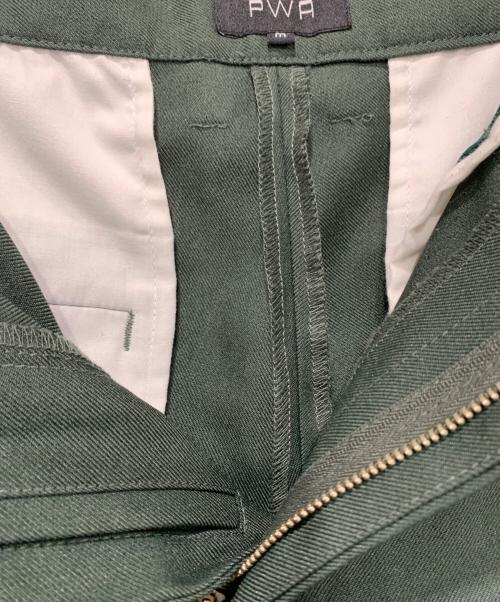 PWA（プア）PWA (プア) スラックス グリーン サイズ:Mサイズの古着・服飾アイテム