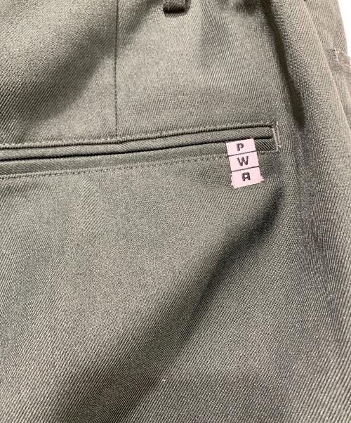 PWA（プア）PWA (プア) スラックス グリーン サイズ:Mサイズの古着・服飾アイテム