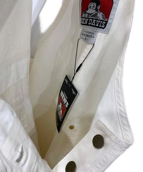 BEN DAVIS（ベンデイビス）BEN DAVIS (ベンデイビス) オーバーオール ホワイト サイズ:SIZE S 未使用品の古着・服飾アイテム
