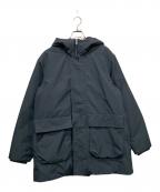 AIGLEエーグル）の古着「インサレーションフーデッドジャケット」｜ネイビー