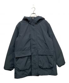 AIGLE（エーグル）の古着「インサレーションフーデッドジャケット」｜ネイビー