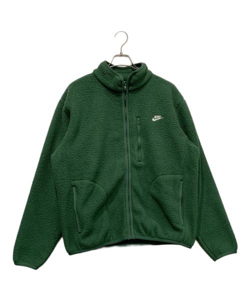 NIKE（ナイキ）NIKE (ナイキ) フリースジャケット グリーン サイズ:Lサイズの古着・服飾アイテム