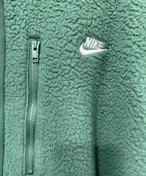 NIKE（ナイキ）NIKE (ナイキ) フリースジャケット グリーン サイズ:Lサイズの古着・服飾アイテム